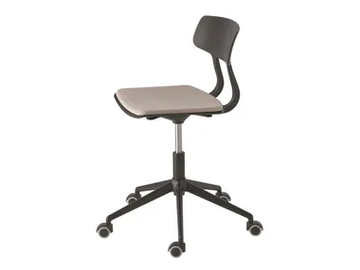 SNAP 1110N - Swivel aluminium office chair with castors by Et al. - view 2